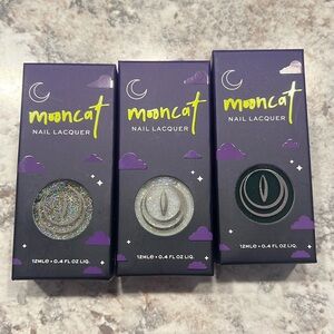 Mooncat bundle of three